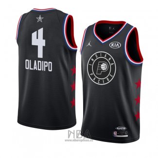 Camiseta All Star 2019 Indiana Pacers Victor Oladipo NO 4 Negro