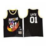 Camiseta Houston Rockets x Cactus Jack NO 01 Negro