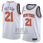 Camiseta New York Knicks Damyean Dotson NO 21 Association 2018 Blanco