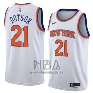 Camiseta New York Knicks Damyean Dotson NO 21 Association 2018 Blanco