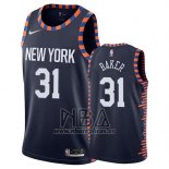Camiseta New York Knicks Ron Baker NO 31 Ciudad 2019 Azul