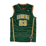 Camiseta St. Vincent-St. Mary LeBron James NO 23 Verde