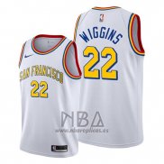 Camiseta Golden State Warriors Andrew Wiggins NO 22 Classic 2019-20 Blanco