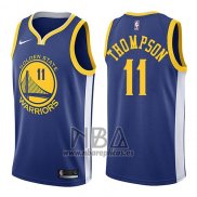 Camiseta Golden State Warriors Klay Thompson NO 11 Icon 2018 Azul
