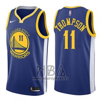 Camiseta Golden State Warriors Klay Thompson NO 11 Icon 2018 Azul