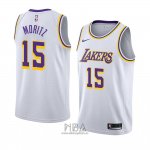 Camiseta Los Angeles Lakers Wagner Moritz NO 15 Association 2018-19 Blanco
