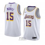 Camiseta Los Angeles Lakers Wagner Moritz NO 15 Association 2018-19 Blanco