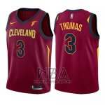 Camiseta Nino Cleveland Cavaliers Isaiah Thomas NO 3 Icon 2017-18 Rojo
