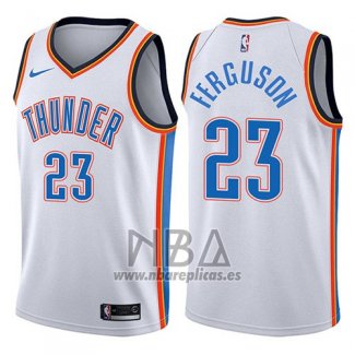 Camiseta Oklahoma City Thunder Terrance Ferguson NO 23 Swingman Association 2017-18 Blanco