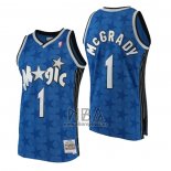 Camiseta Orlando Magic Tracy McGrady NO 1 Mitchell & Ness 2000-01 Azul