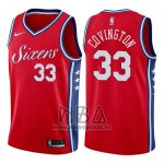 Camiseta Philadelphia 76ers Robert Covington NO 33 Statement 2017-18 Rojo