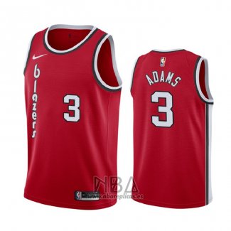 Camiseta Portland Trail Blazers Jaylen Adams NO 3 Classic 2020 Rojo