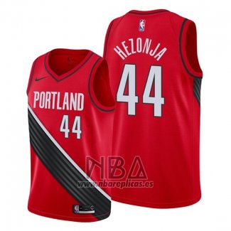Camiseta Portland Trail Blazers Mario Hezonja NO 44 Statement Edition Rojo