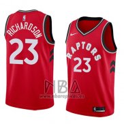 Camiseta Toronto Raptors Malachi Richardson NO 23 Icon 2018 Rojo