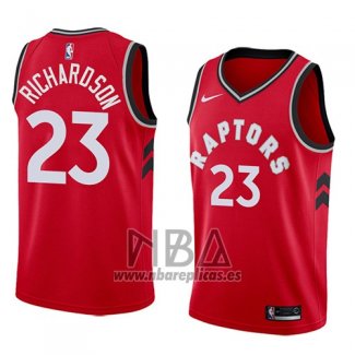 Camiseta Toronto Raptors Malachi Richardson NO 23 Icon 2018 Rojo