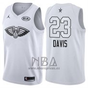 Camiseta All Star 2018 New Orleans Pelicans Anthony Davis NO 23 Blanco