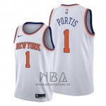 Camiseta New York Knicks Bobby Portis NO 1 Association Blanco