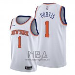 Camiseta New York Knicks Bobby Portis NO 1 Association Blanco