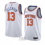 Camiseta New York Knicks Knicks Henry Ellenson NO 13 Association 2018 Blanco