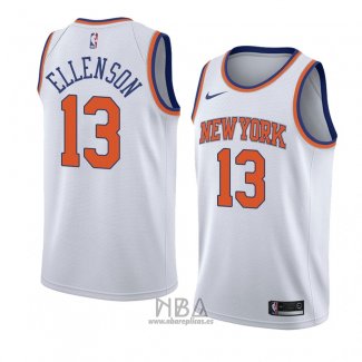 Camiseta New York Knicks Knicks Henry Ellenson NO 13 Association 2018 Blanco