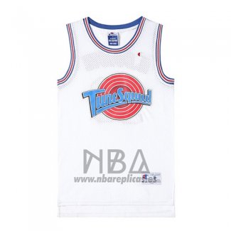 Camiseta Tune Squad M.coyote NO 13 Blanco