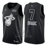 Camiseta All Star 2018 Miami Heat Goran Dragic NO 7 Negro