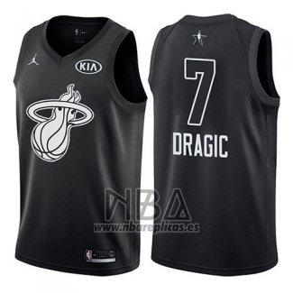 Camiseta All Star 2018 Miami Heat Goran Dragic NO 7 Negro