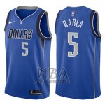 Camiseta Dallas Mavericks J.j. Barea NO 5 Icon 2017-18 Azul