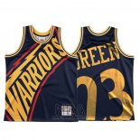Camiseta Golden State Warriors Draymond Green NO 23 Mitchell & Ness Big Face Azul