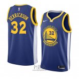 Camiseta Golden State Warriors Marcus Derrickson NO 32 Icon 2018 Azul