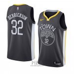 Camiseta Golden State Warriors Marcus Derrickson NO 32 Statement 2018 Negro