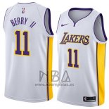 Camiseta Los Angeles Lakers Joel Berry II NO 11 Association 2018 Blanco