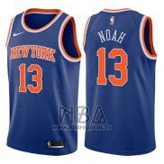 Camiseta New York Knicks Joakim Noah NO 13 Icon 2017-18 Azul