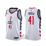 Camiseta Washington Wizards Wes Unseld NO 41 Ciudad Blanco