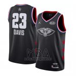 Camiseta All Star 2019 New Orleans Pelicans Anthony Davis NO 23 Negro