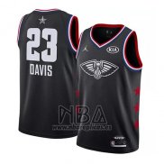 Camiseta All Star 2019 New Orleans Pelicans Anthony Davis NO 23 Negro