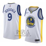 Camiseta Golden State Warriors Andre Iguodala NO 9 Association 2018 Blanco