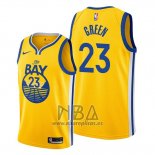 Camiseta Golden State Warriors Draymond Green NO 23 Statement The Bay Oro