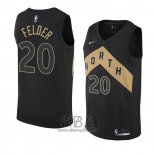 Camiseta Toronto Raptors Kay Felder NO 20 Ciudad 2018 Negro