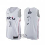 Camiseta Washington Wizards Bradley Beal NO 3 Ciudad Blanco