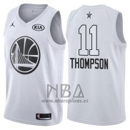 Camiseta All Star 2018 Golden State Warriors Klay Thompson NO 11 Blanco