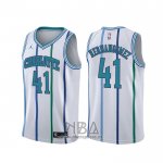 Camiseta Charlotte Hornets Willy Hernangomez NO 41 Classic Blanco