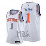 Camiseta New York Knicks Bobby Portis NO 1 Statement Blanco