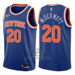 Camiseta New York Knicks Doug McDermott NO 20 Icon 2017-18 Azul