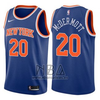 Camiseta New York Knicks Doug McDermott NO 20 Icon 2017-18 Azul