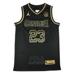 Camiseta North Carolina Tar Heels Michael Jordan NO 23 Negro