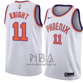 Camiseta Phoenix Suns Brandon Knight NO 11 Hardwood Classic 2018 Blanco