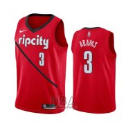 Camiseta Portland Trail Blazers Jaylen Adams NO 3 Earned 2020 Rojo