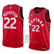 Camiseta Toronto Raptors Malachi Richardson NO 22 Icon 2017-18 Rojo