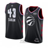 Camiseta All Star 2019 Toronto Raptors Pascal Siakam NO 43 Negro